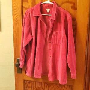 L.L. Bean Corduroy button up